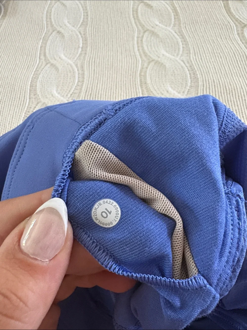 Lululemon sports bra tank with mesh back